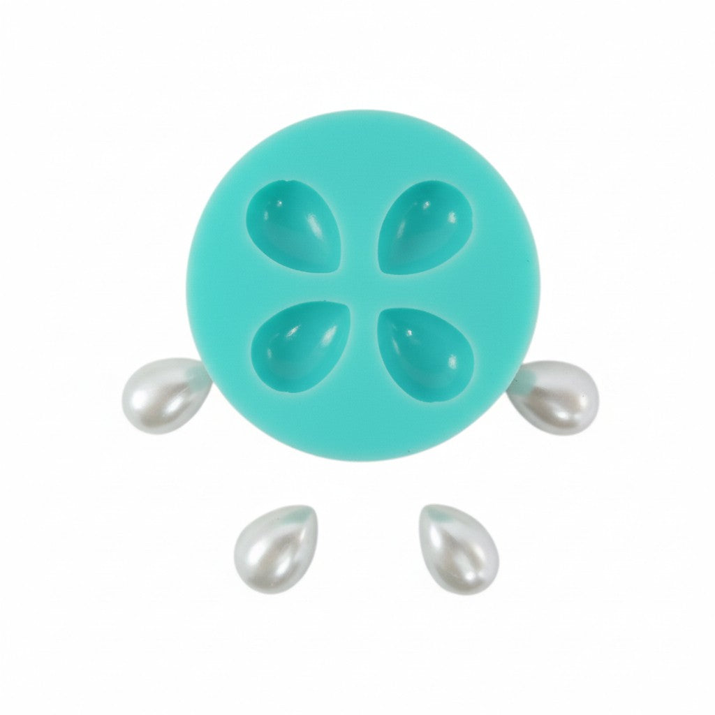 Pearl Drop Mold for Resin, Fondant, Polymer Clay and Miniature Crafts
