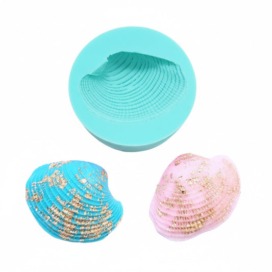 Realistic Seashell Silicone Mold for Resin, Fondant, Clay, Jewelry, Miniatures