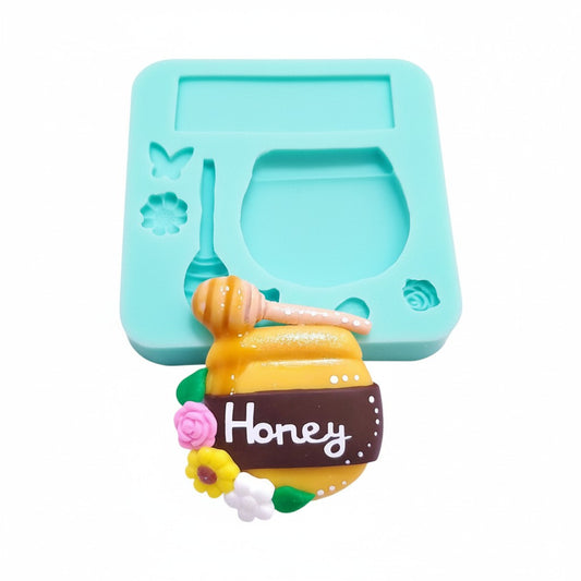 Honey Jar Multi-Project Silicone Mold for Crafts Baking Resin MS341