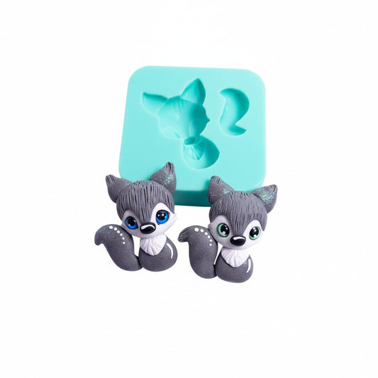 Red Riding Hood Wolf Multi-Project Silicone Mold for Fondant Resin Clay Crafts