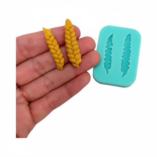 Wheat Blade Multi Project Silicone Mold MS589 for Miniatures Cake Resin Clay