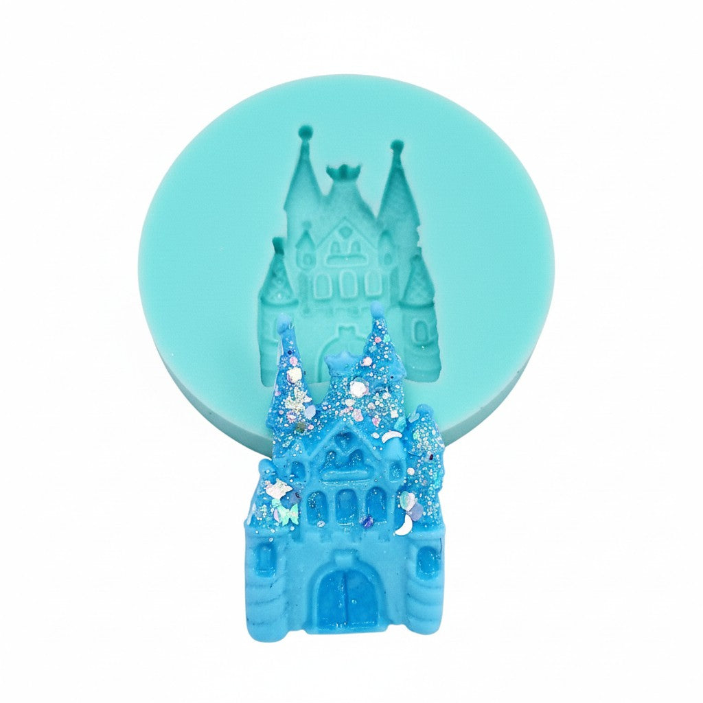 Cinderella Castle Silicone Mold Multi Project for Fondant Resin Clay Jewelry Crafts