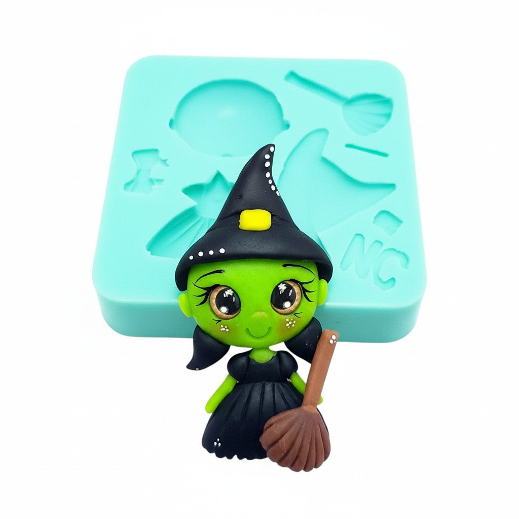 Evil witch Multi-Project Silicone mold MS611