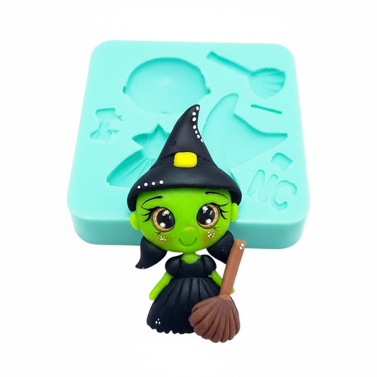 Evil witch Multi-Project Silicone mold MS611