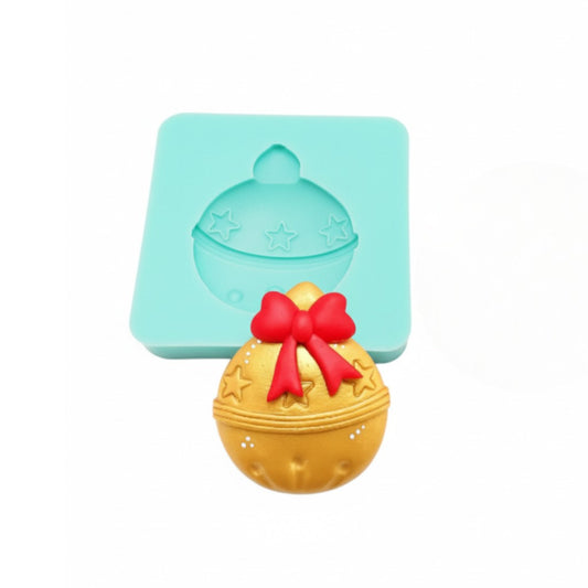 Christmas Ornament Silicone Mold for Cake Toppers Resin Minis Clay Crafts