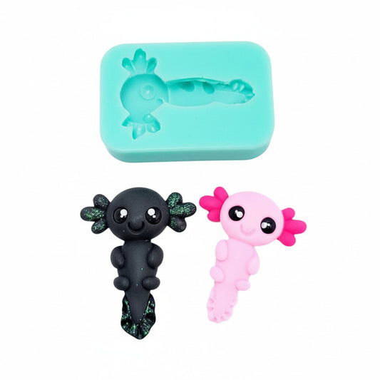 Cute Axolotl Multi Project Silicone Mold MS663