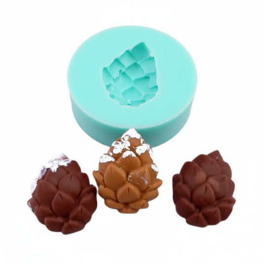 Pine Cones Multi-Project Silicone Mold for Fondant Resin Clay Crafts MS684