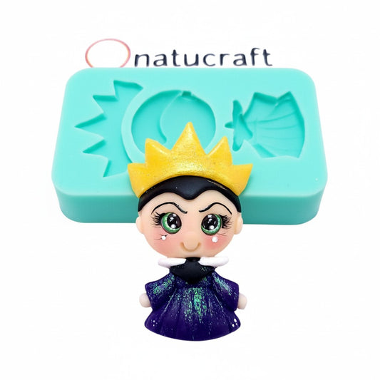Evil queen Snow white Multi-Project Silicone mold MS689