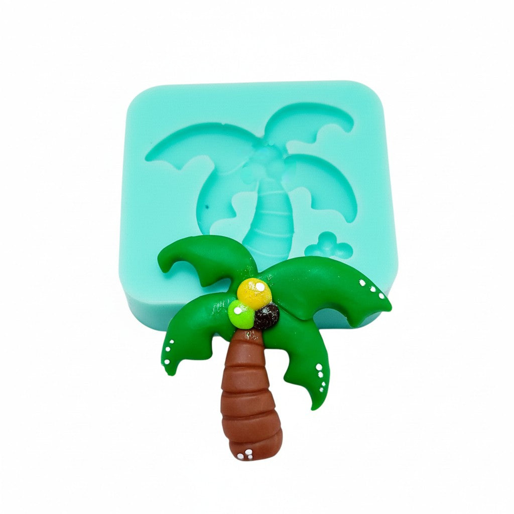 Prehistoric Dino Palm Tree Multi Project Silicone Mold MS696