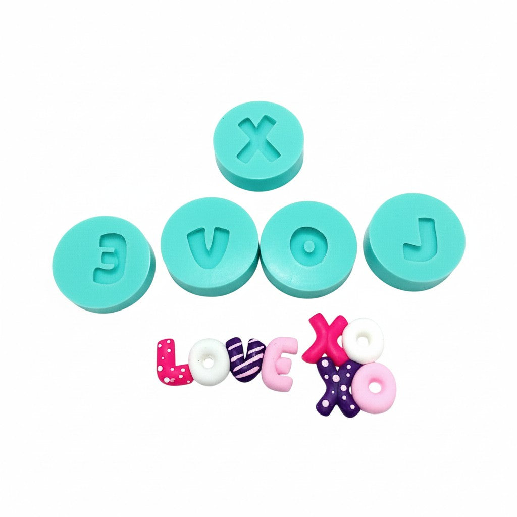 LOVE XOXO Small Words Bundle 5 Mold Multi-Project Silicone Mold MS777
