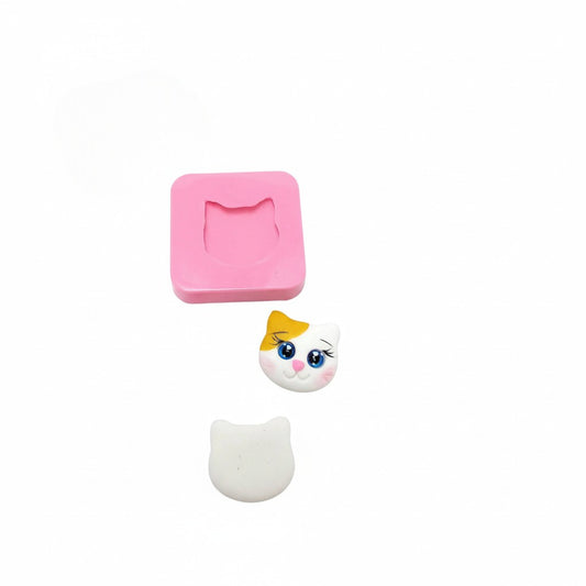 Cute Kitty Cat Kit Multi Project Silicone Mold MS821 for Resin Clay Fondant