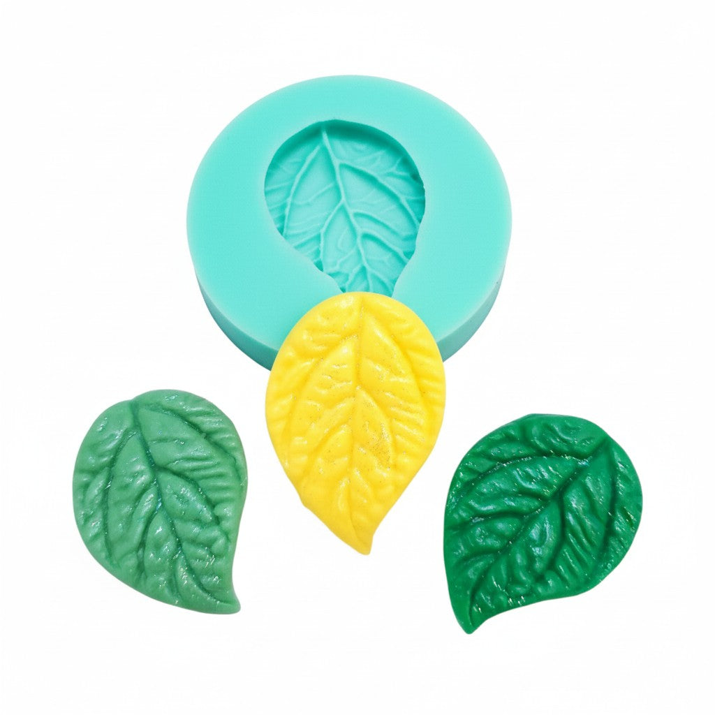 Leaf Silicone Mold for Crafts Baking Resin Clay Jewelry Multi-Project MS238
