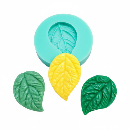 Leaf Silicone Mold for Crafts Baking Resin Clay Jewelry Multi-Project MS238