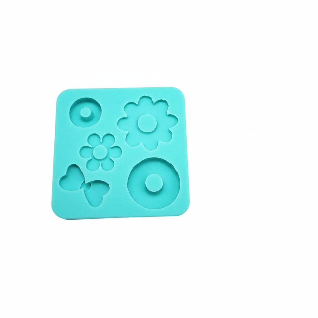 DIY Donut Ears Silicone Mold Kit for Miniatures and Polymer Clay Crafts