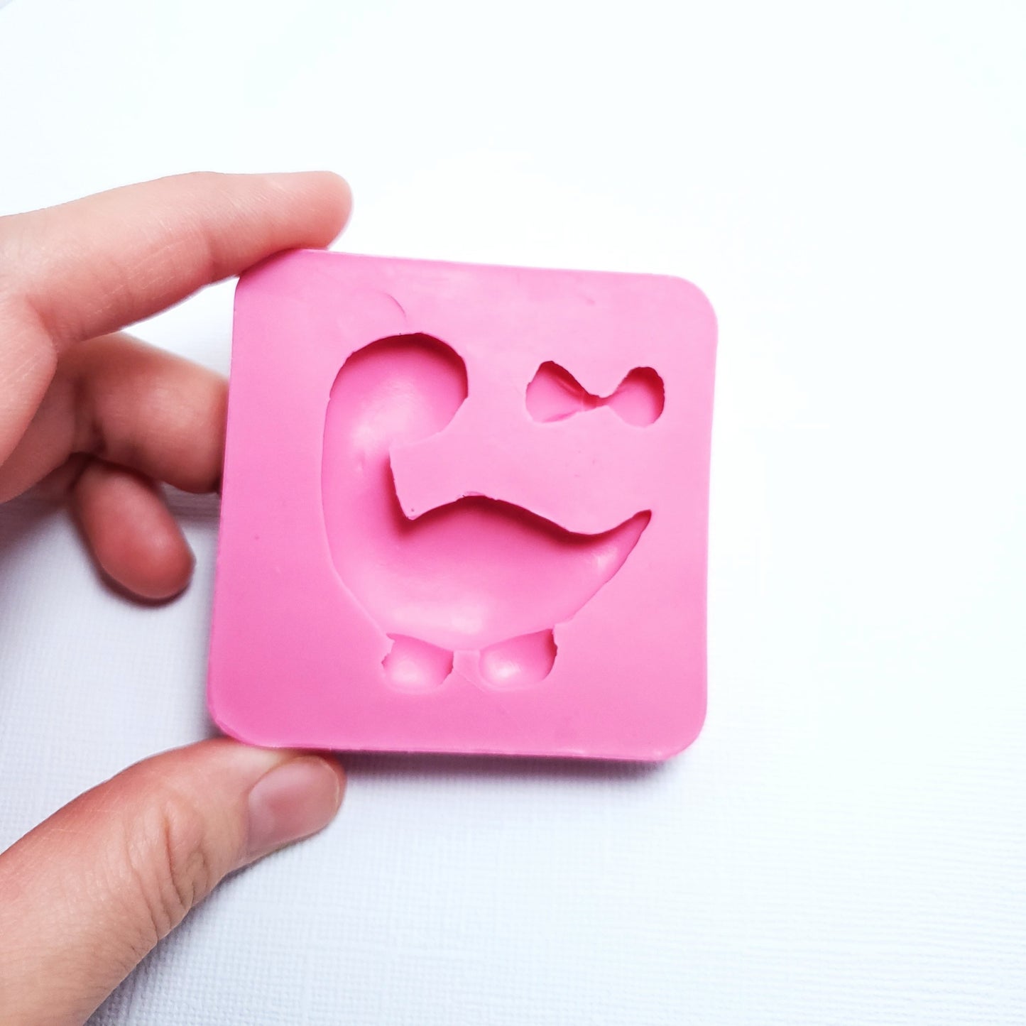 Cute Dino Multi-Project Silicone Mold for Cakes, Fondant, Resin and Clay MS004