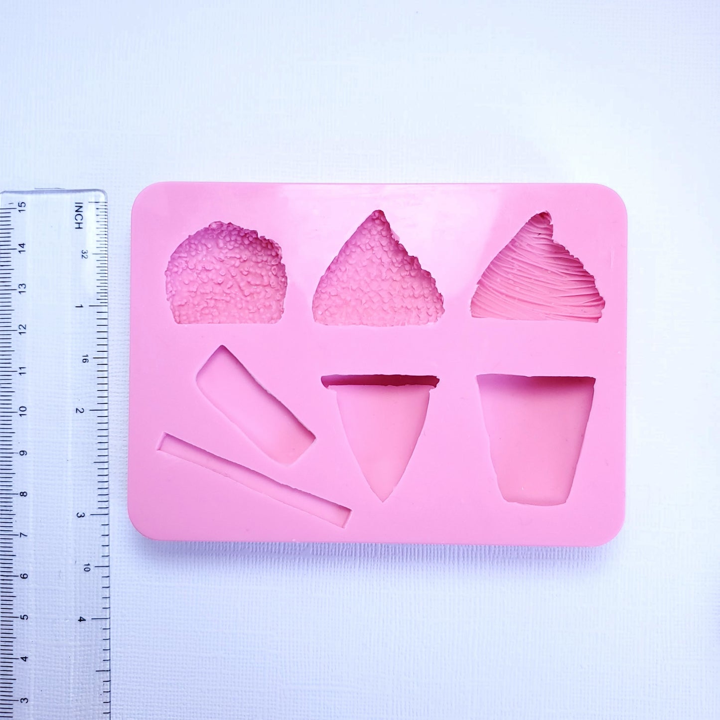 Ice Cone and Coffee Cups Multi-Project Silicone Mold MS034 for Crafts and Baking