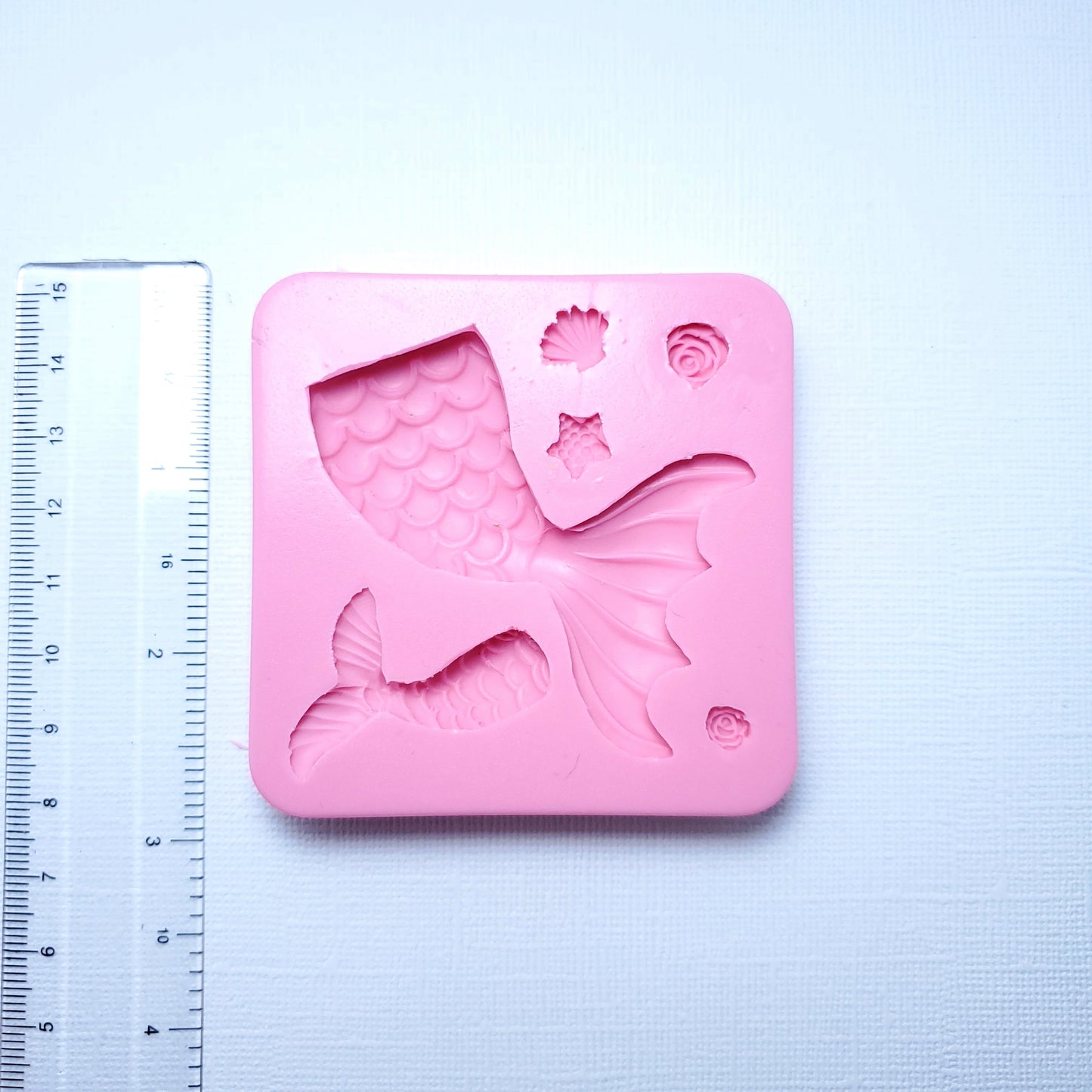 Mermaid Tails Multi-Project Silicone Mold for Crafts and Decorations MS063