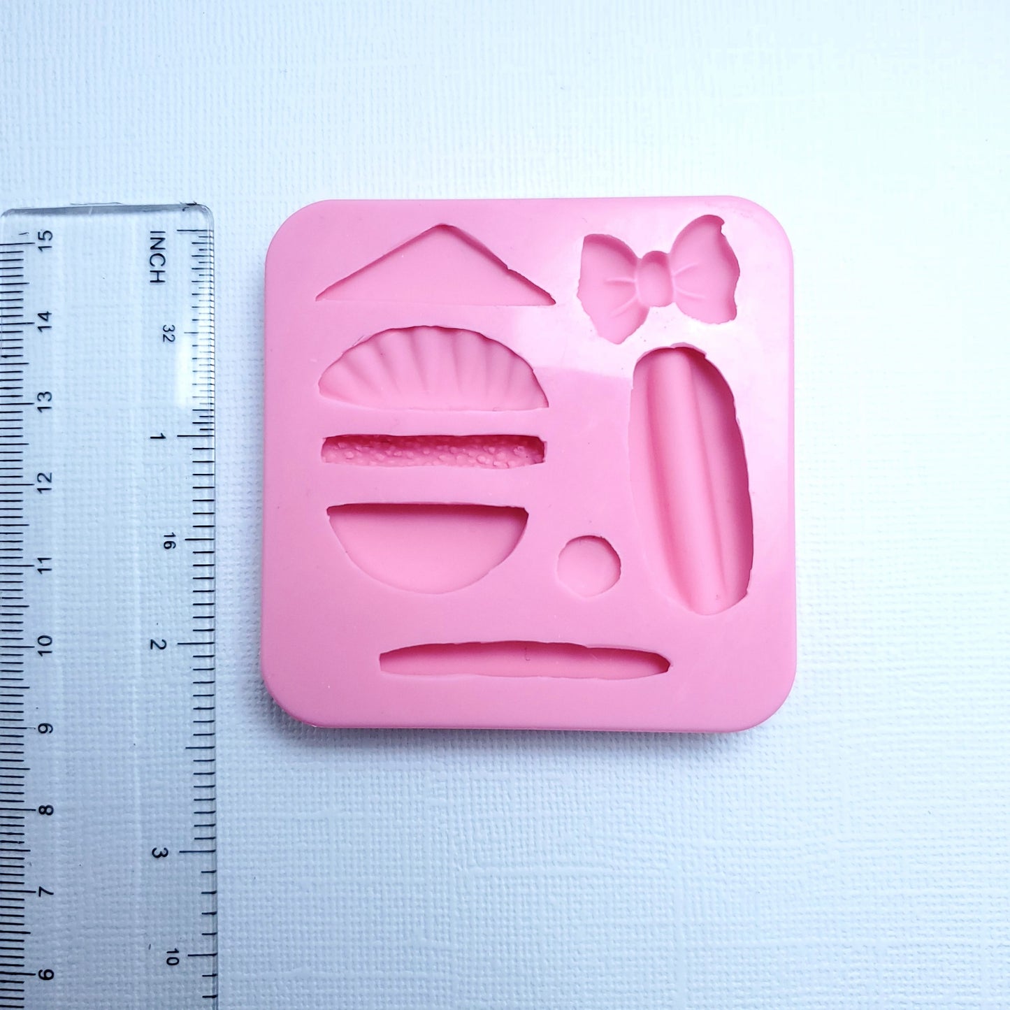 Fast Food Miniatures Multi-Project Silicone Mold MS069 for Clay Resin Fondant Crafts