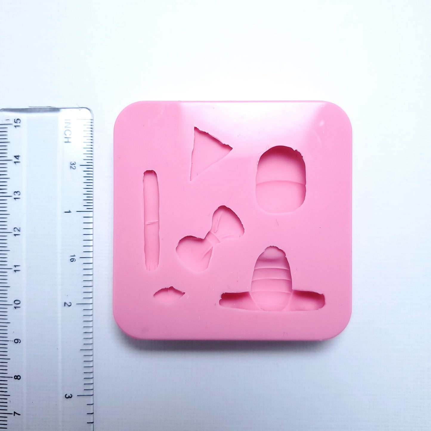 Cute Animals Full Body Silicone Mold for Crafts Baking Resin Clay MS091