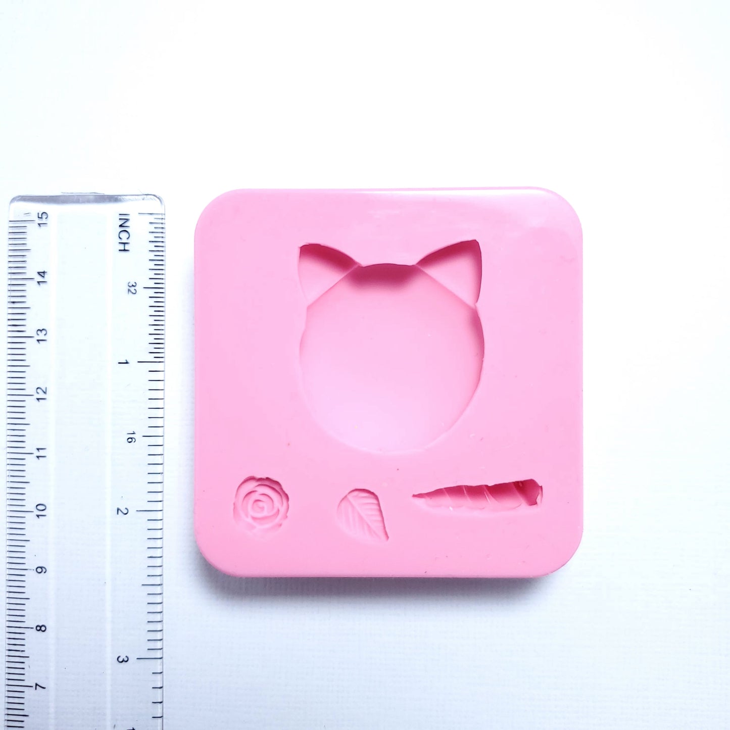 Cute Unicorn Face Silicone Mold for Sleepy Designs Multi-Project Fondant Resin Clay MS093