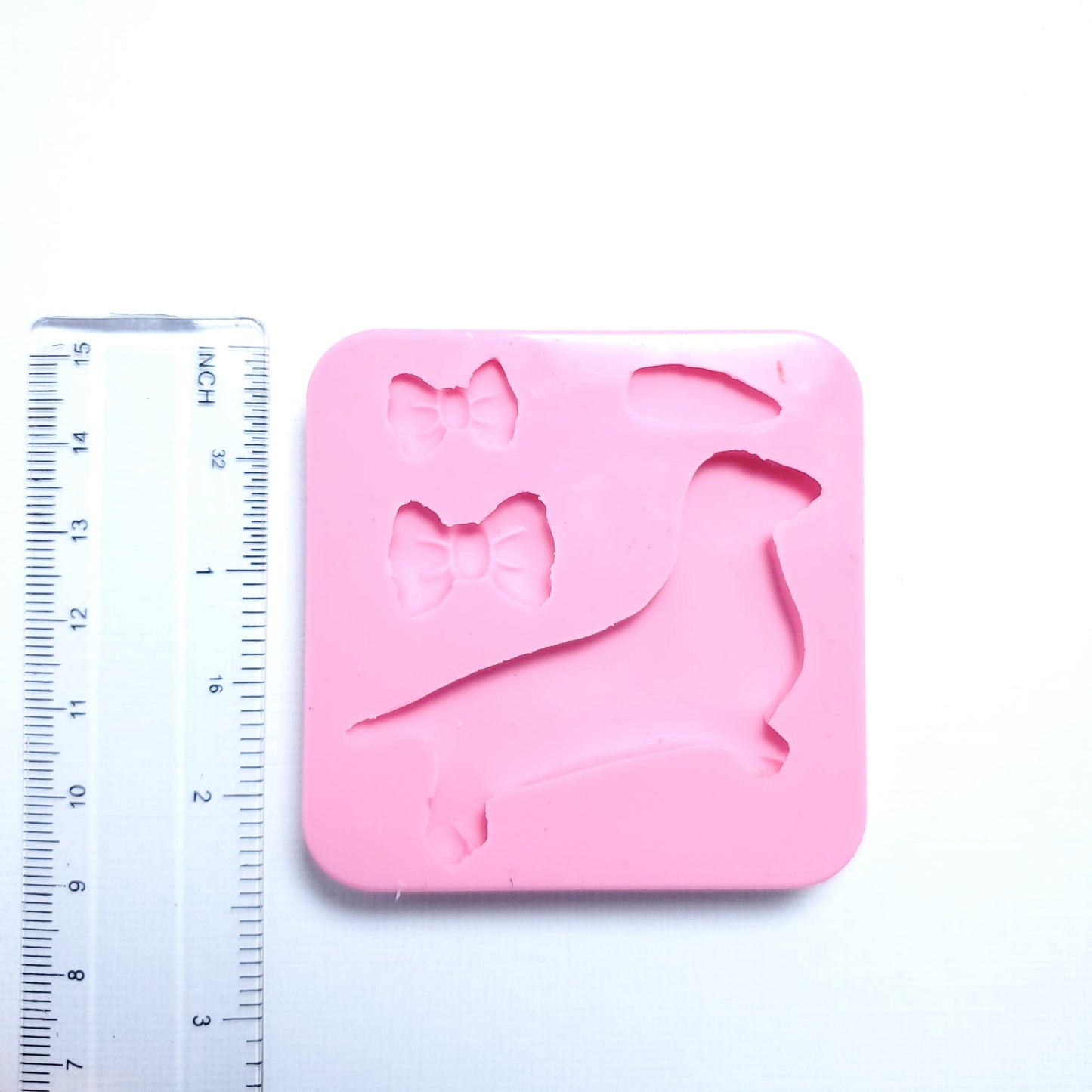 Dachshund Wiener Dog Multi-Project Silicone Mold for Crafts and Baking MS097
