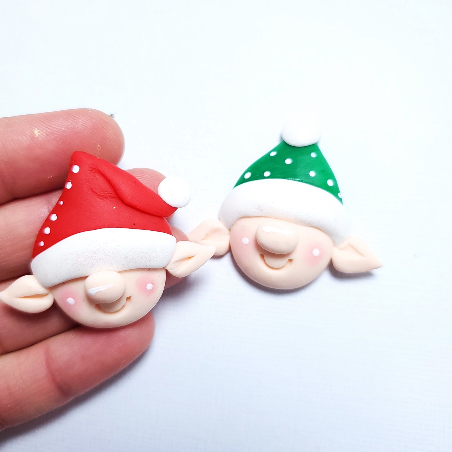 Elf Face Silicone Mold for Fondant, Polymer Clay, Resin and Miniatures