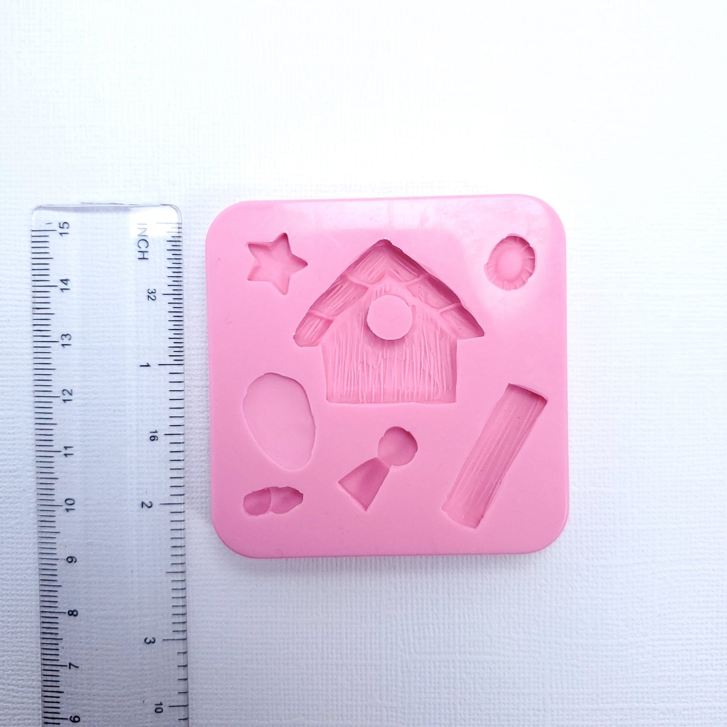 Nativity Silicone Mold for Polymer Clay Resin Fondant Miniature Cake Decorating