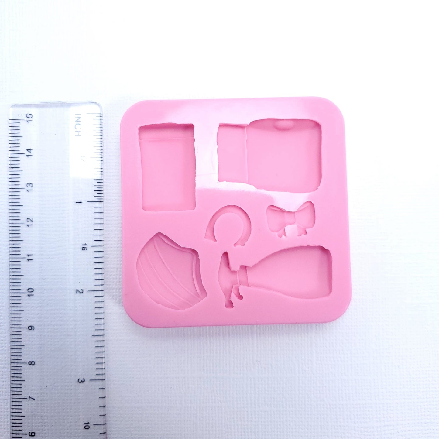 Cleaning and Masks Multi-Project Silicone Mold MS022 for Crafts, Resin, Fondant and Clay