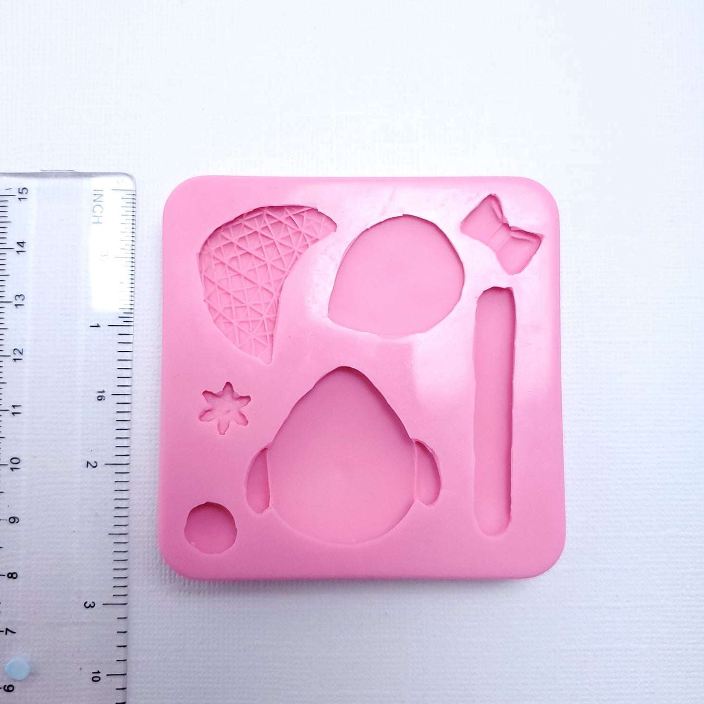 Winter Penguin Silicone Mold for Fondant Resin Clay Miniatures MS112