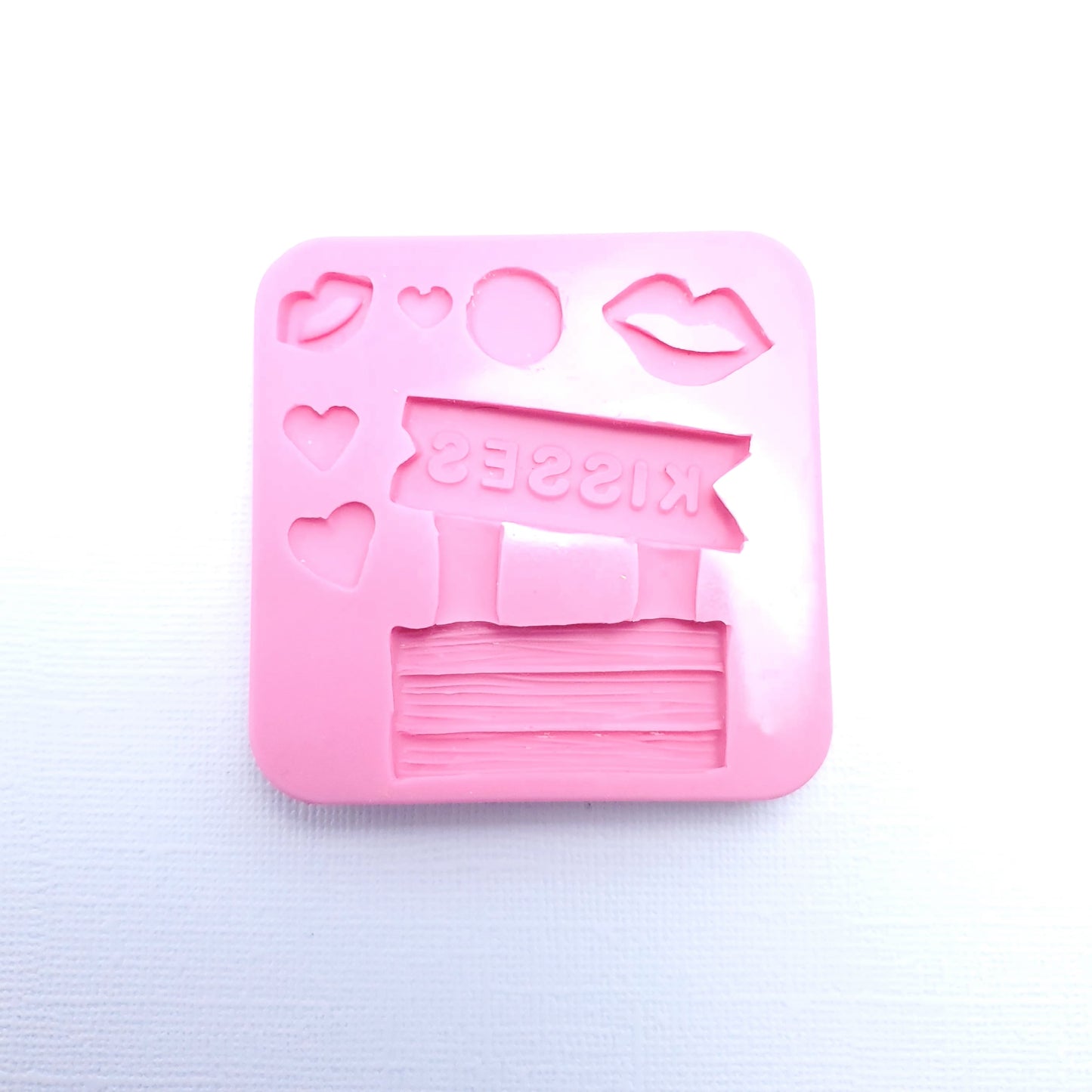 Kissing Booth Silicone Mold for Polymer Clay, Fondant, Resin Crafts MS120