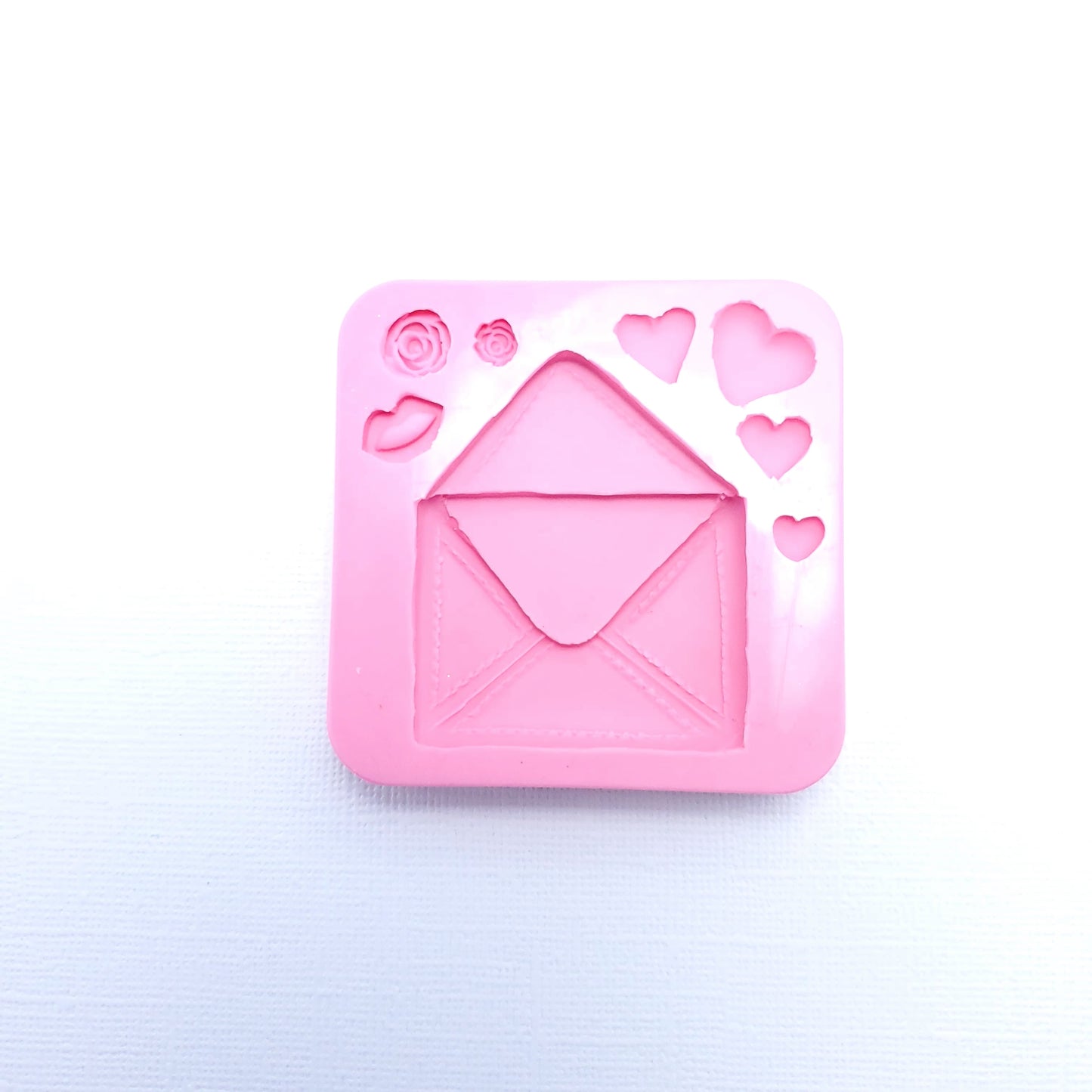 Love Letter Envelope Silicone Mold Set for Fondant Resin Clay Jewelry Making