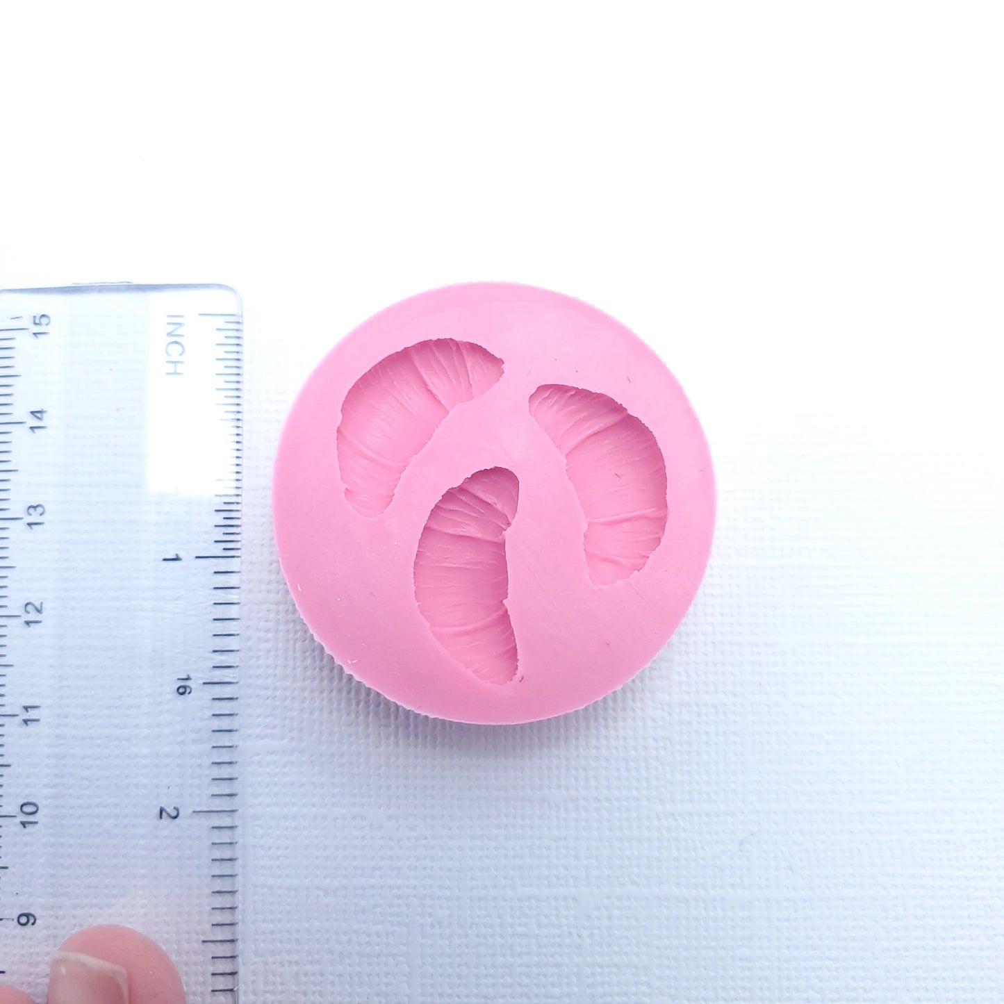 Mini Croissant Silicone Mold for Fondant Resin Clay Jewelry Decorations
