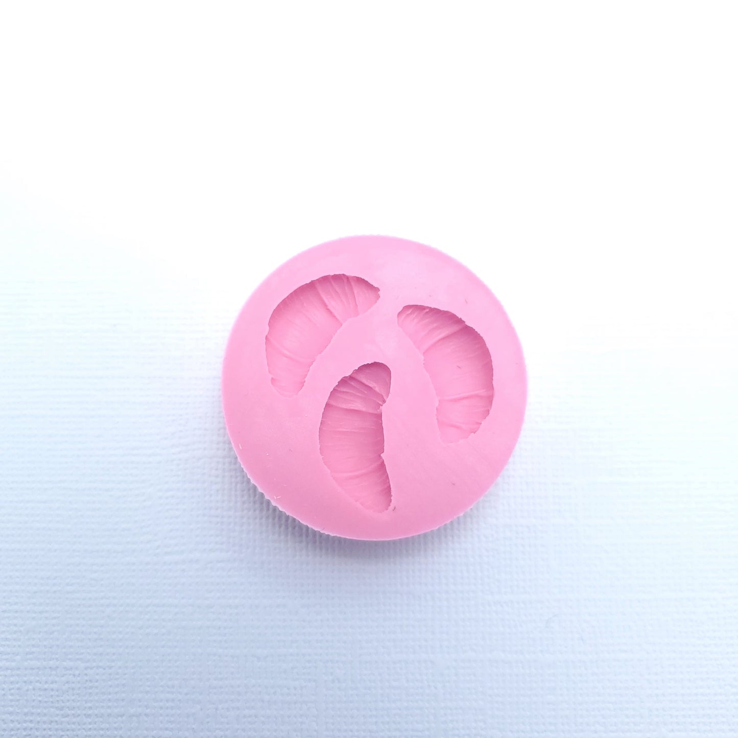 Mini Croissant Silicone Mold for Fondant Resin Clay Jewelry Decorations