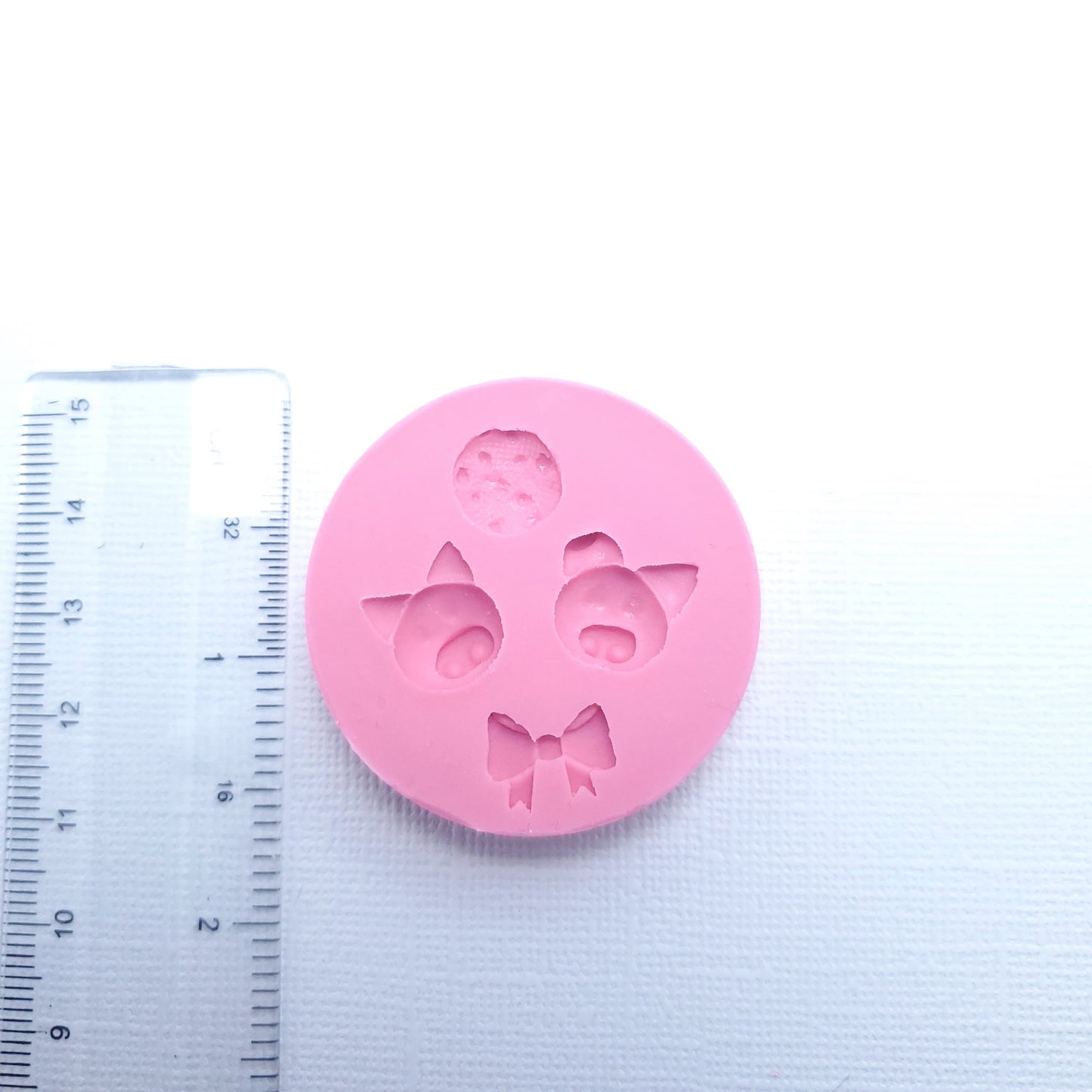 Piggies and Cookies Silicone Mold for Cake Decorating and Miniature Crafts