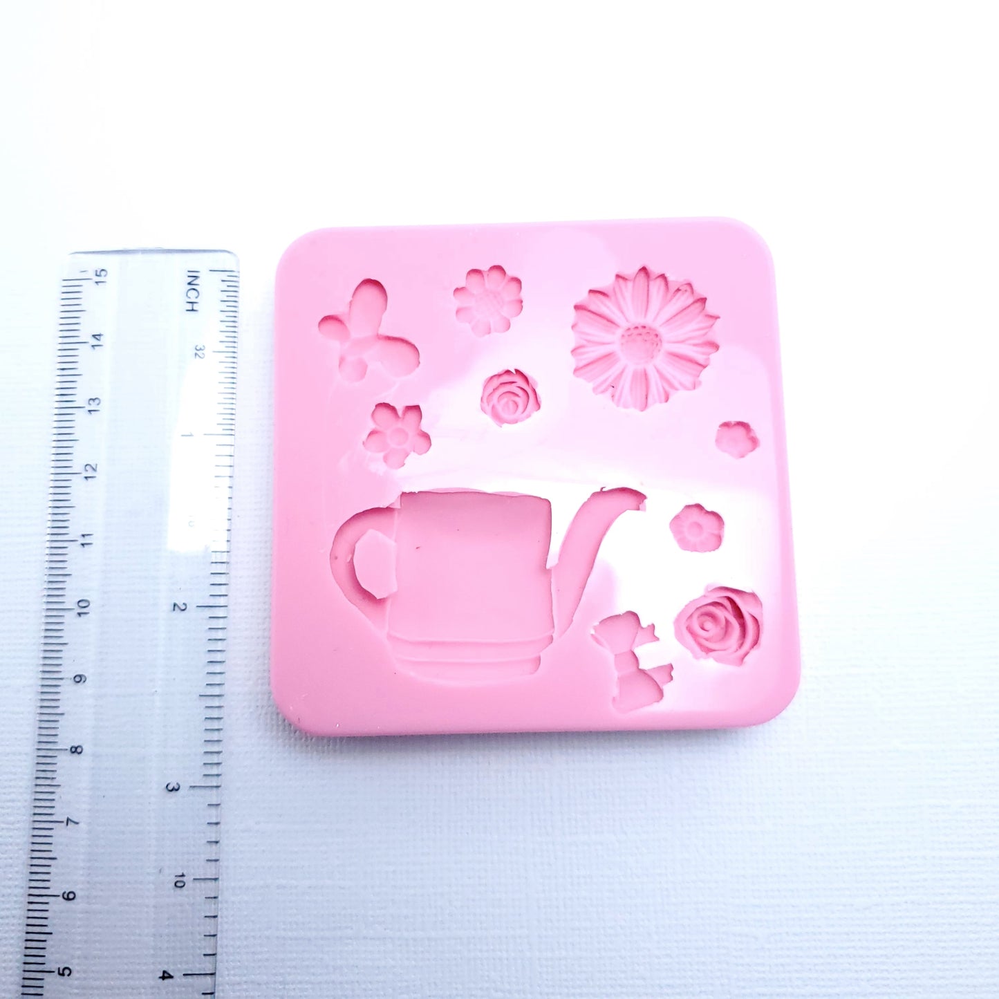 Watering Can Floral Multi-Project Silicone Mold MS151 for Crafts and Baking