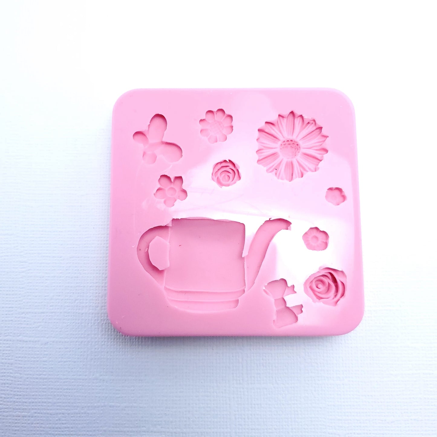 Watering Can Floral Multi-Project Silicone Mold MS151 for Crafts and Baking