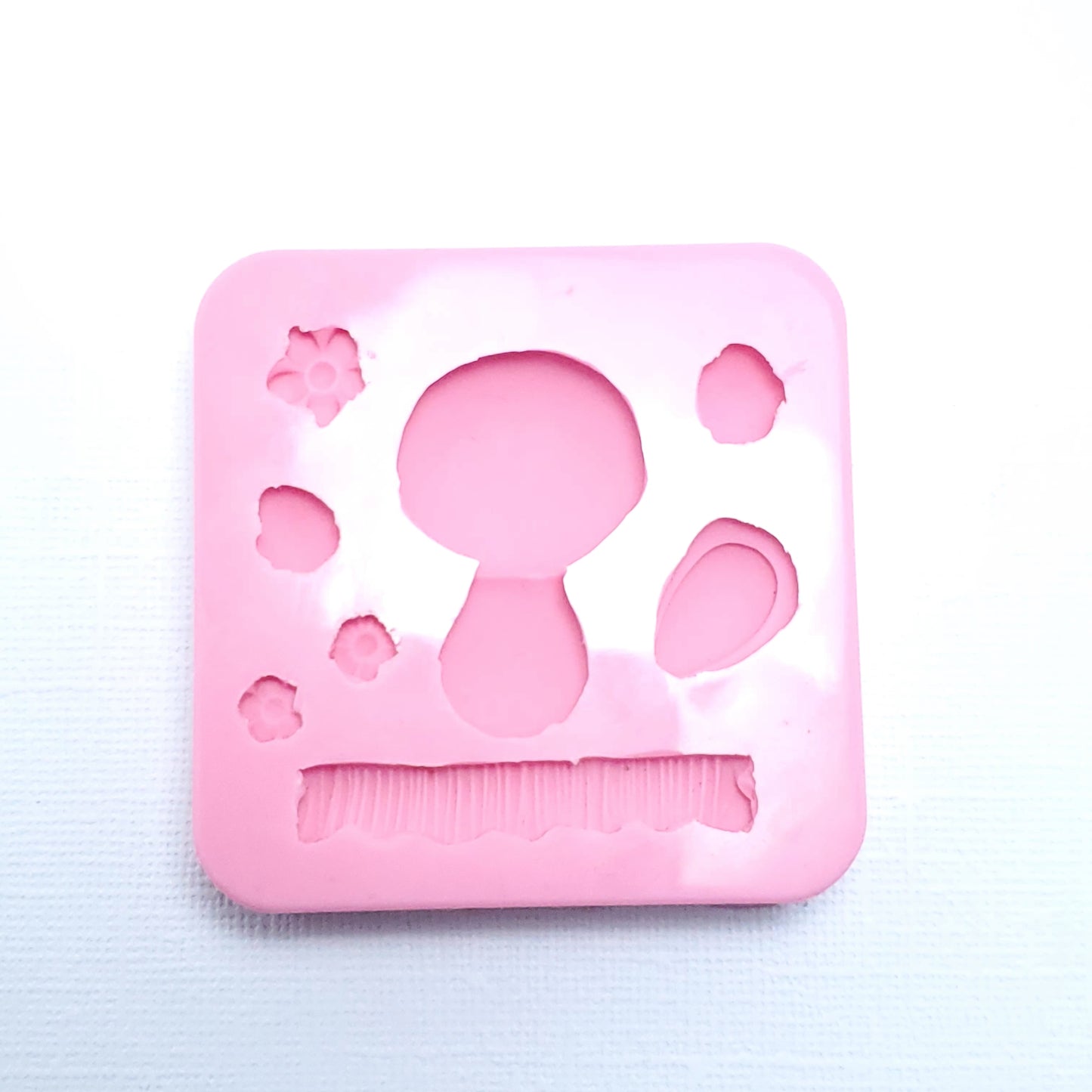 Easter Bunny on Grass Multi-Project Silicone Mold MS174 for Crafts & Baking
