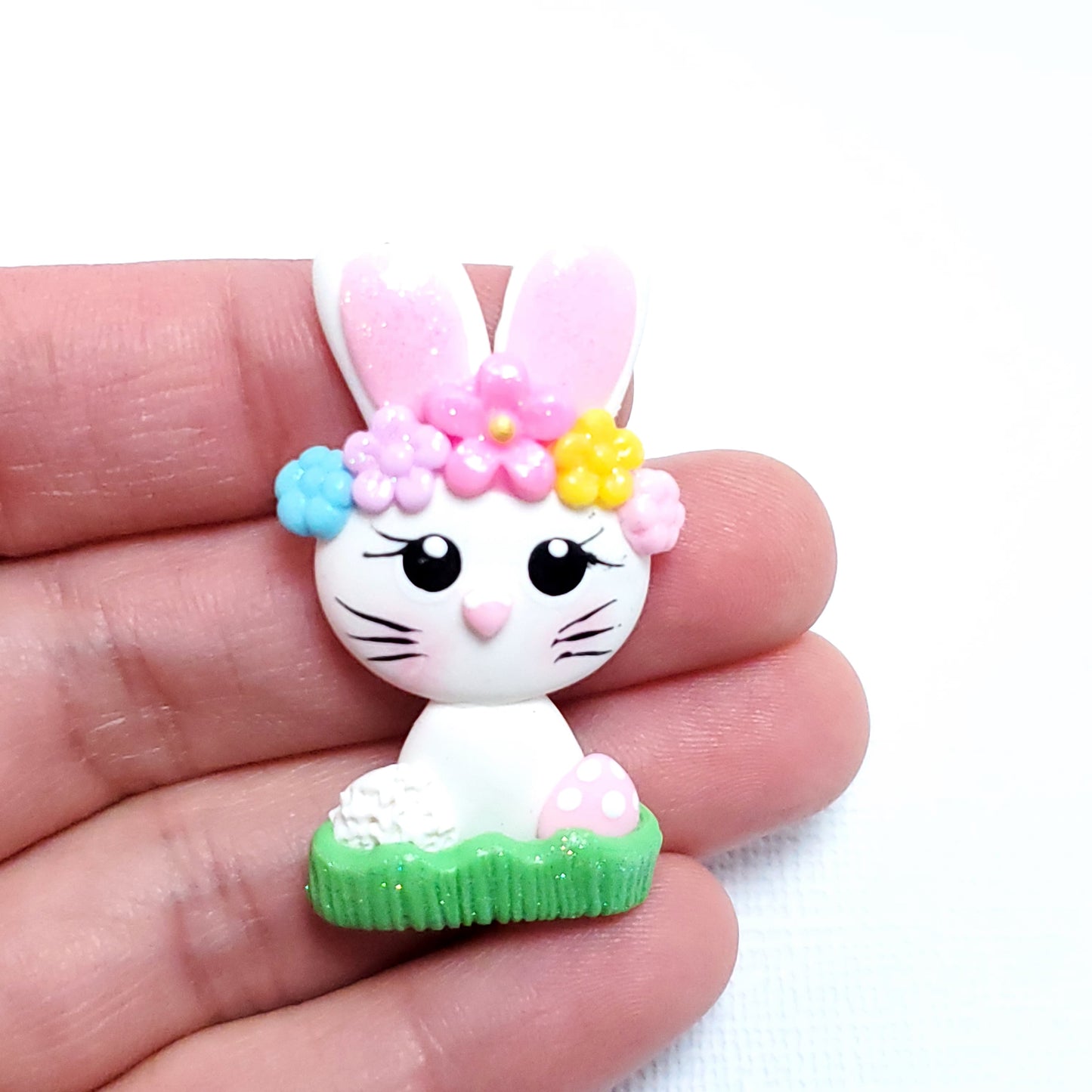 Easter Bunny on Grass Multi-Project Silicone Mold MS174 for Crafts & Baking