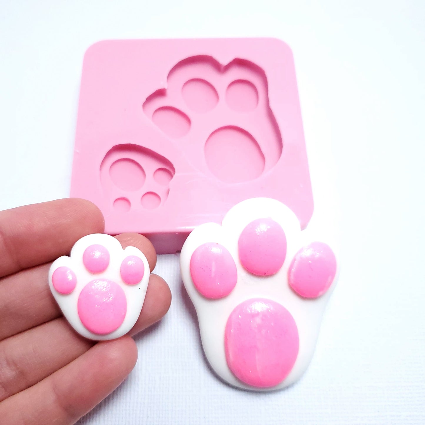 Bunny Paw Easter Silicone Mold Multi-Project for Crafts and Baking MS176