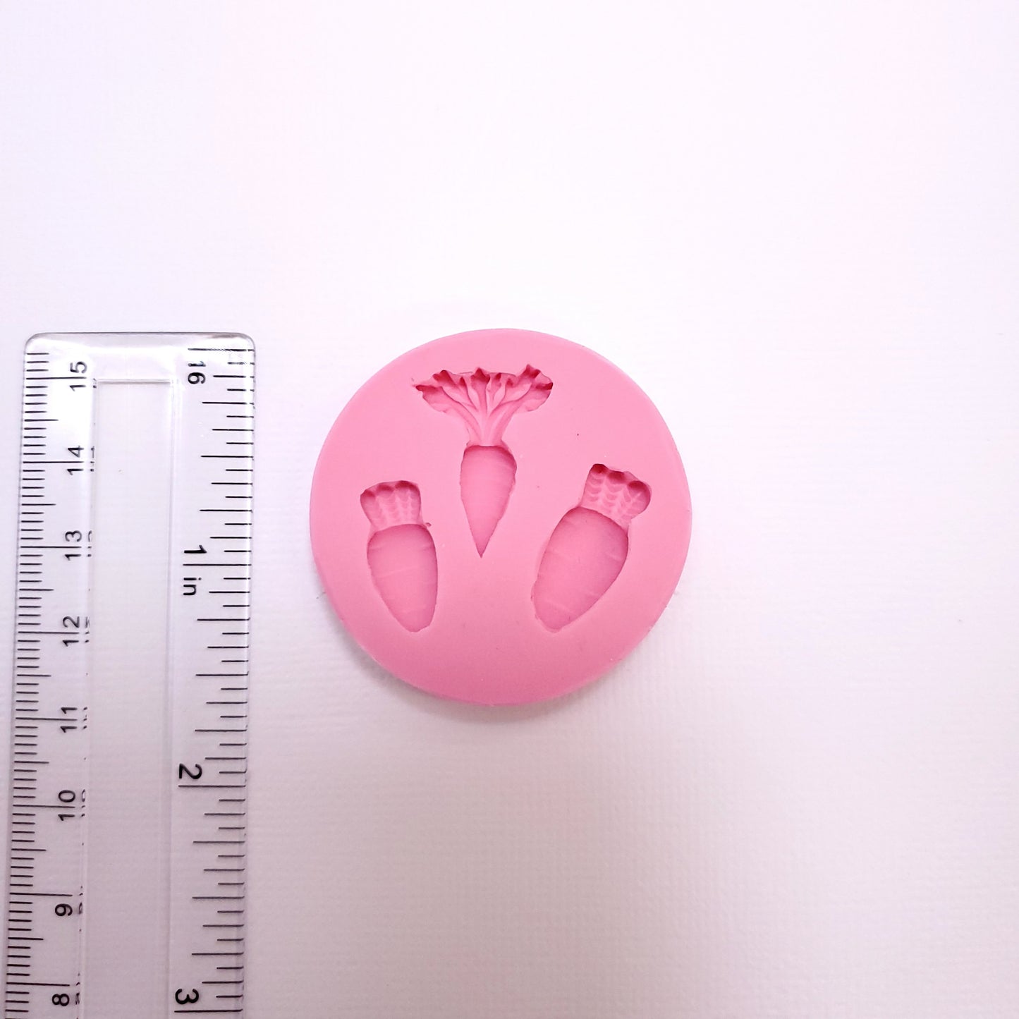 Mini Carrot Silicone Mold for Easter Crafts Fondant Resin Clay Projects