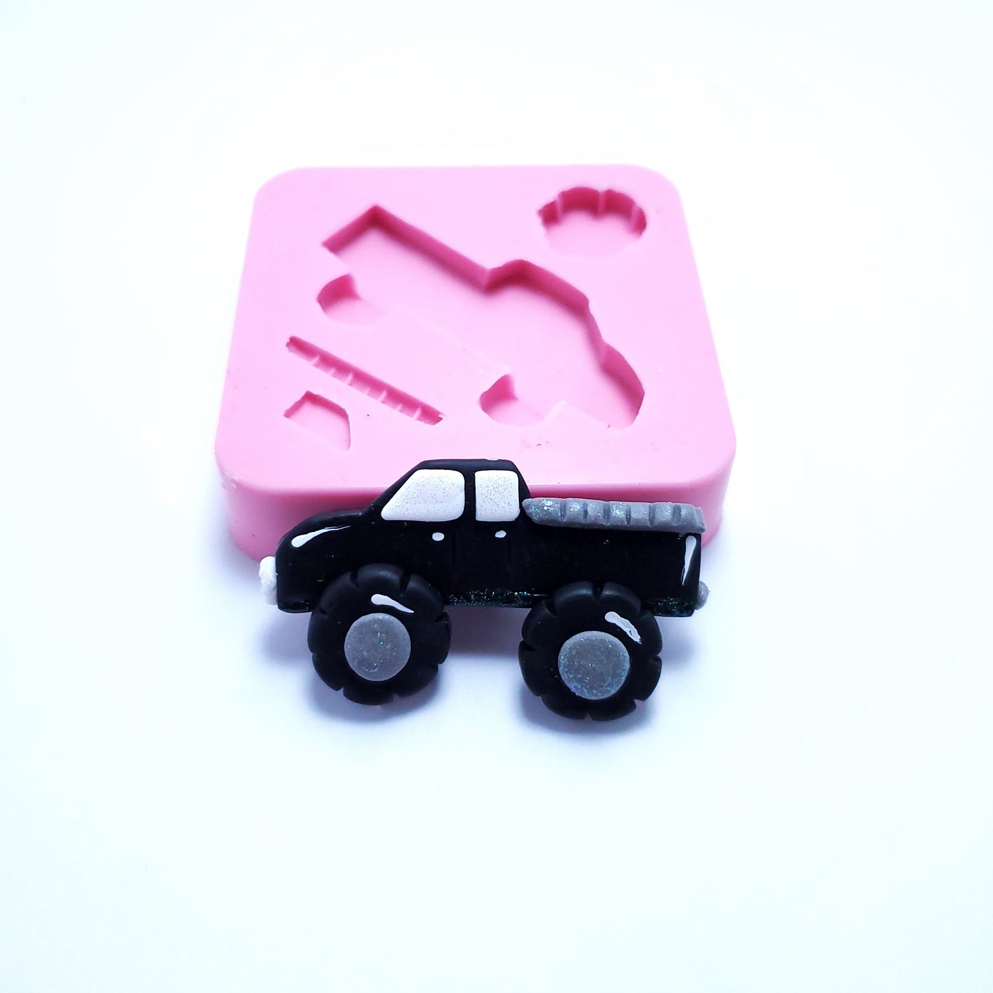 Monster Truck Multi-Project Silicone Mold MS158 for Crafts, Resin, Fondant