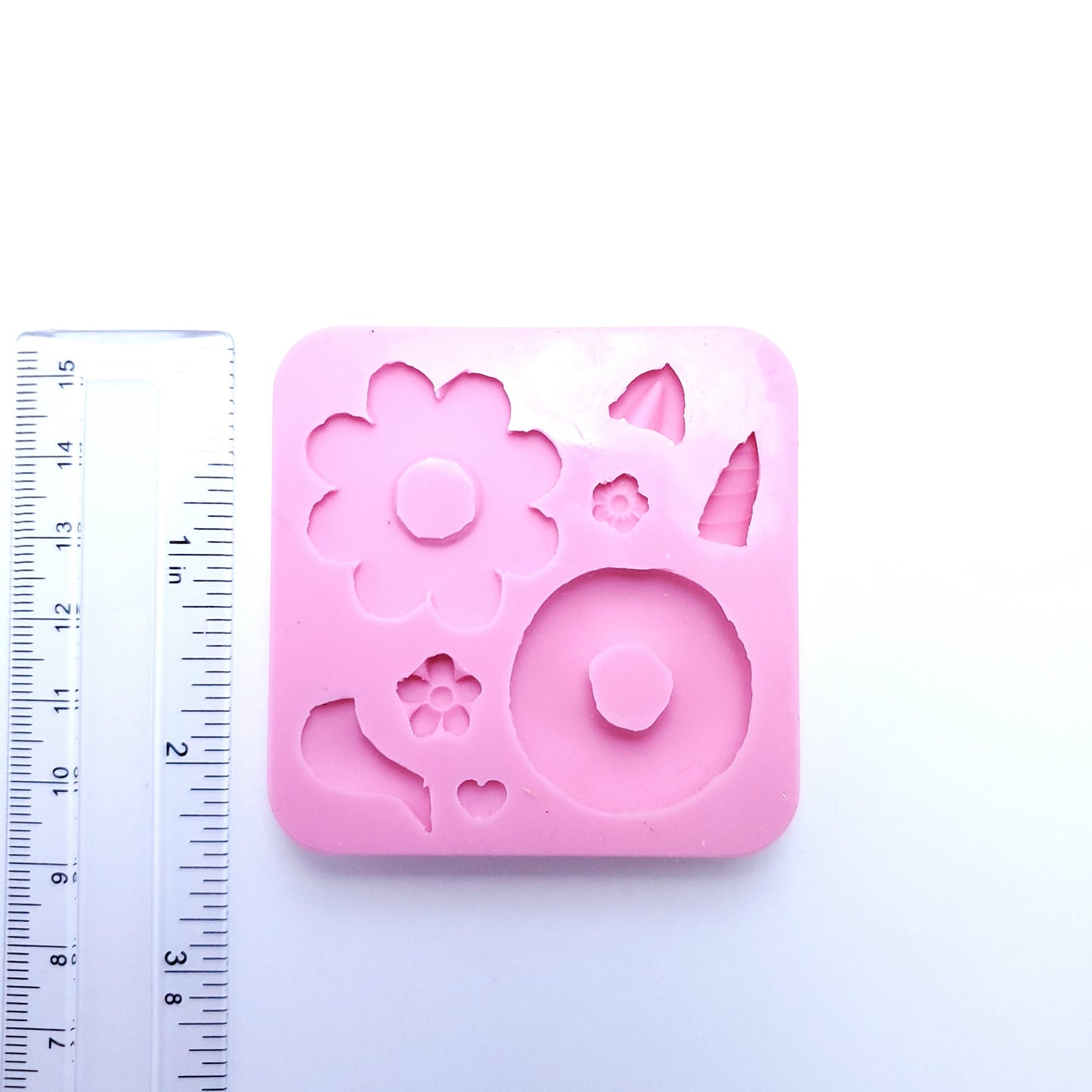 Unicorn Donut Multi Project Silicone Mold for Fondant Resin Clay Crafts MS200