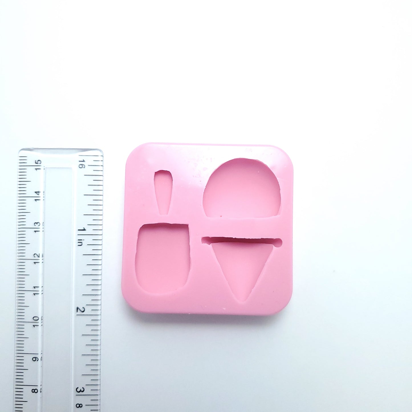 Popsicle and Ice Cream Silicone Mold for Resin, Clay, Fondant Miniatures