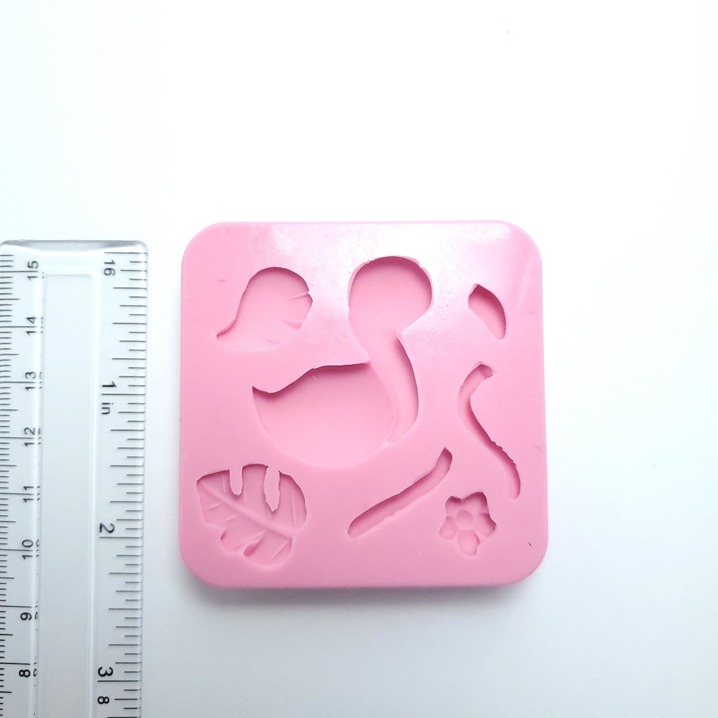 Flamingo Bird Multi-Project Silicone Mold for Crafts Baking Resin MS217