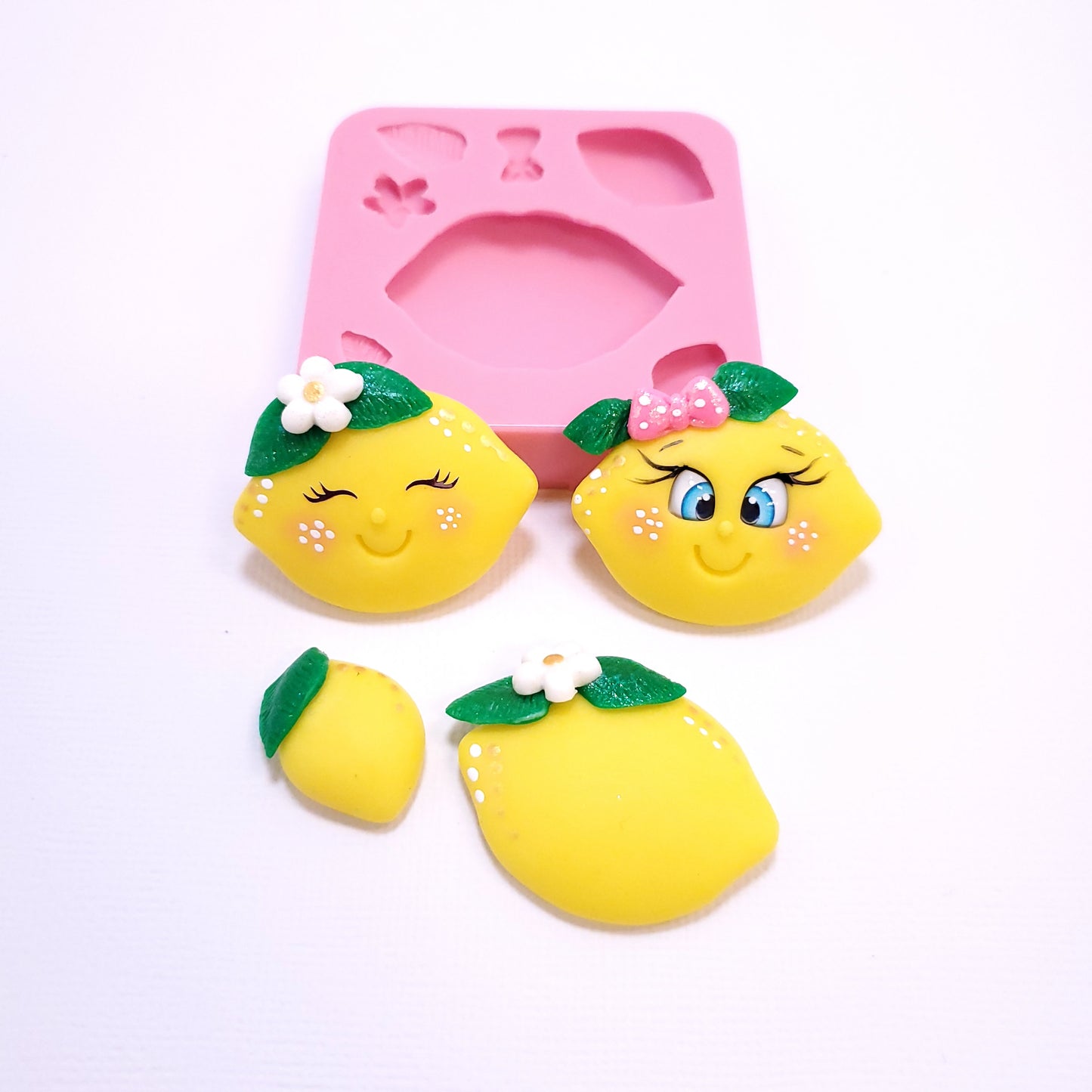 Summer Lemons Multi-Project Silicone Mold for Crafts Baking Resin MS228