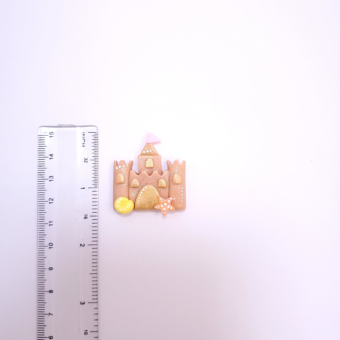 Sand Castle Silicone Mold for Fondant, Resin, Clay and Miniature Crafts