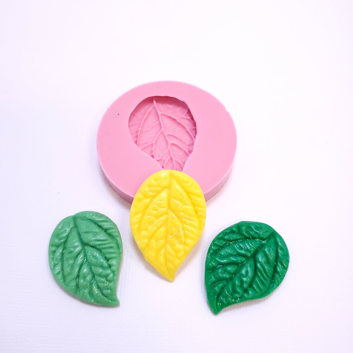 Leaf Silicone Mold for Crafts Baking Resin Clay Jewelry Multi-Project MS238