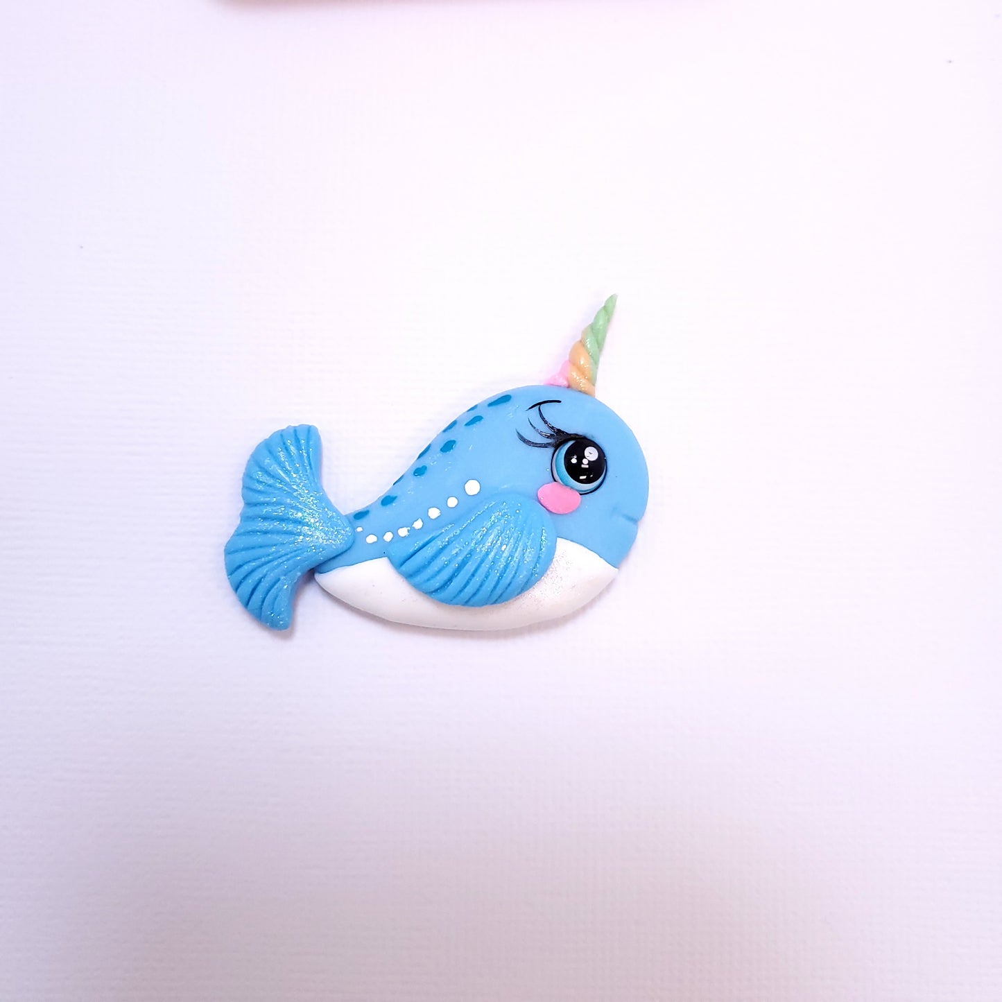 Cute Narwhal Whale Silicone Mold for Fondant, Resin, Clay & Mini Crafts
