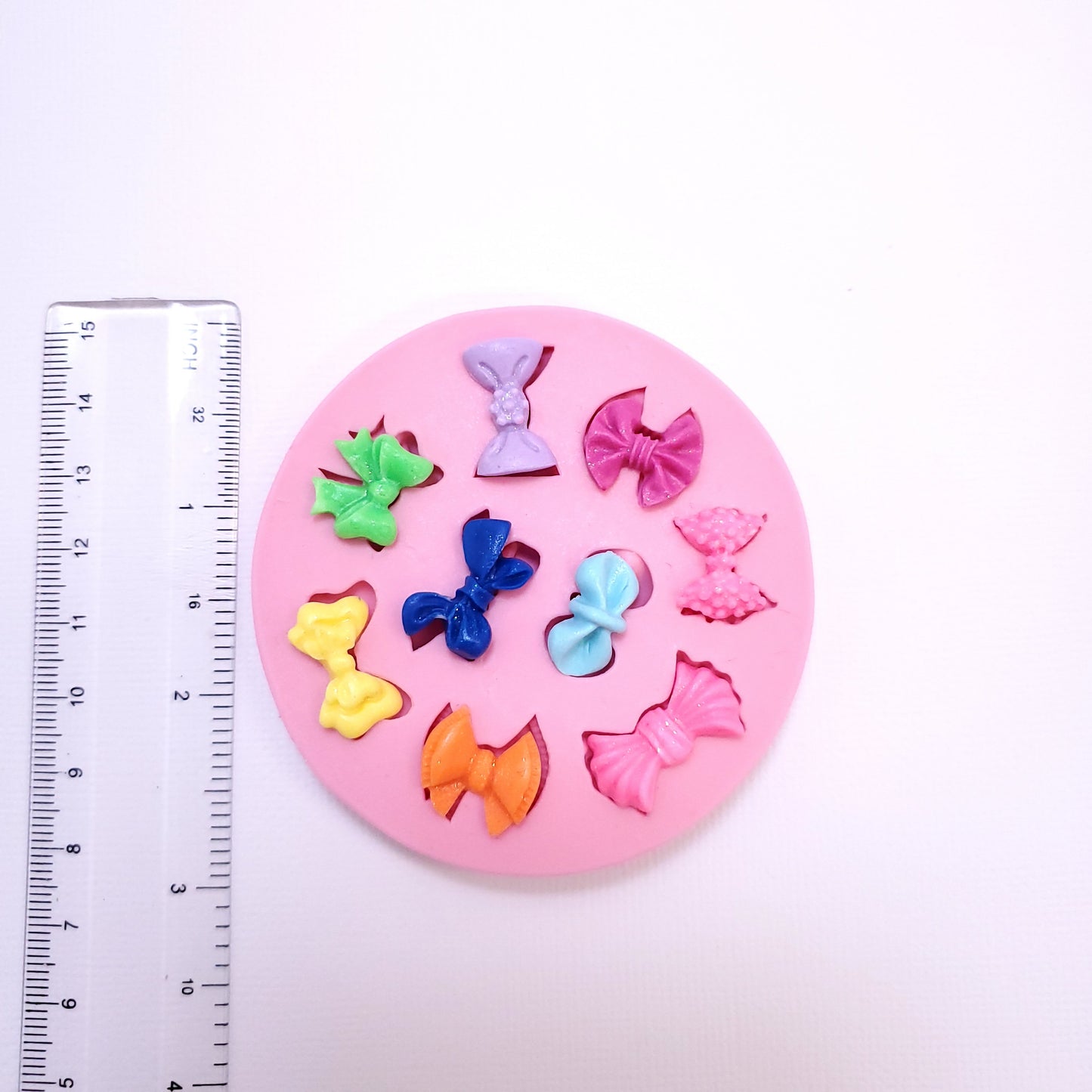 Bows Multi Project Silicone Mold MS236 for Fondant Resin Clay Crafts