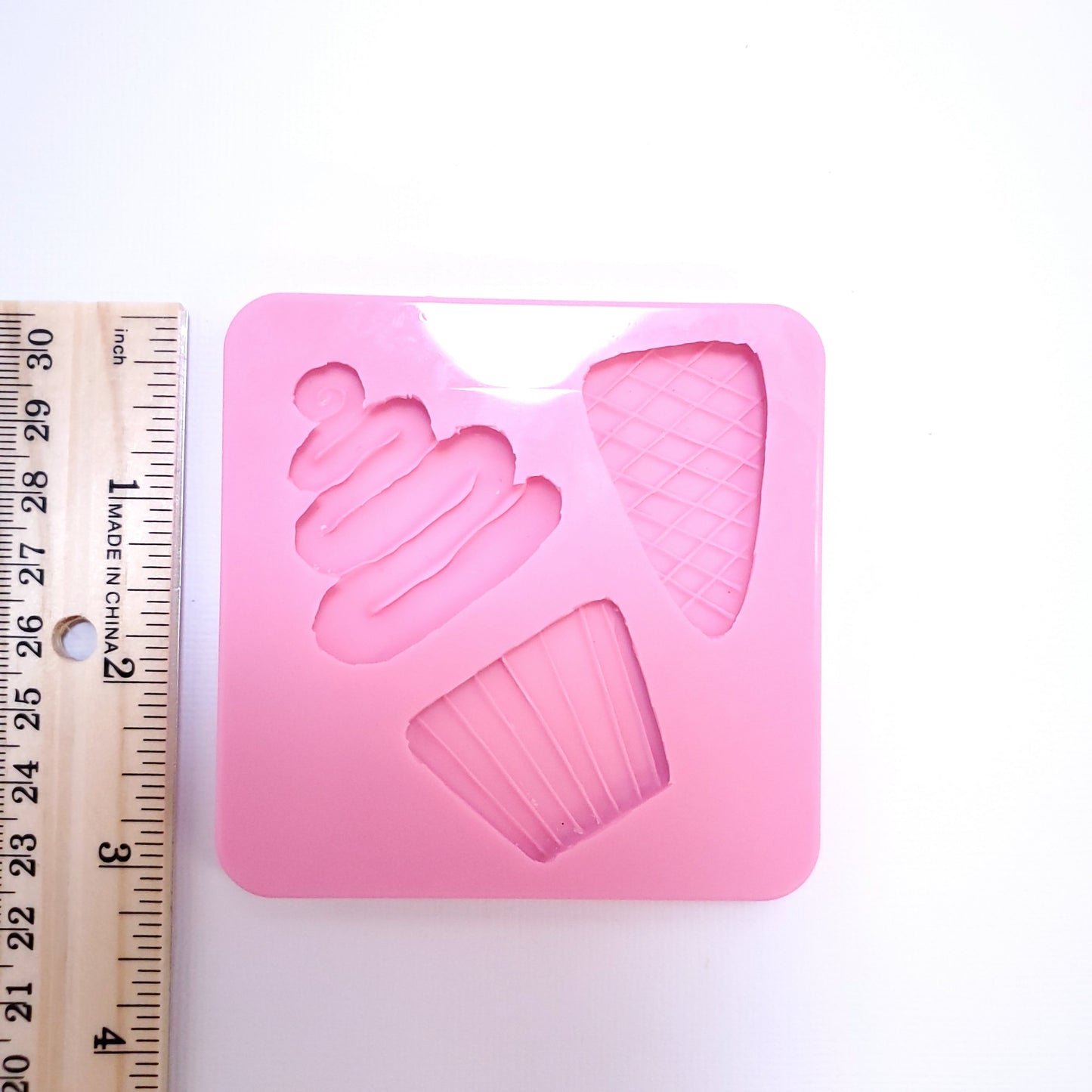 Ice Cream Cupcake Multi-Project Silicone Mold MS248 for Crafts and Baking